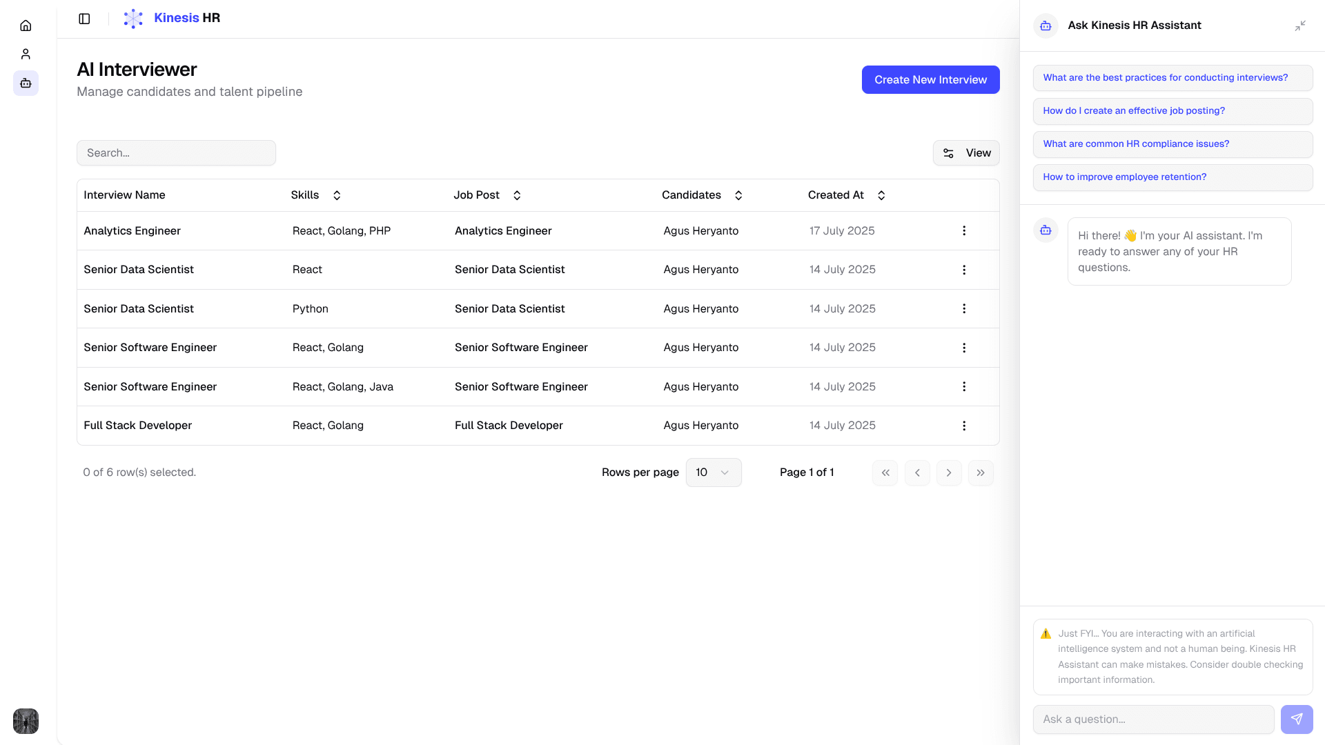 AI-Powered Interviews - 1