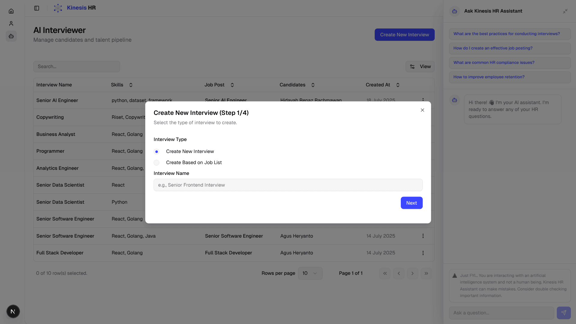 AI-Powered Interviews - 2
